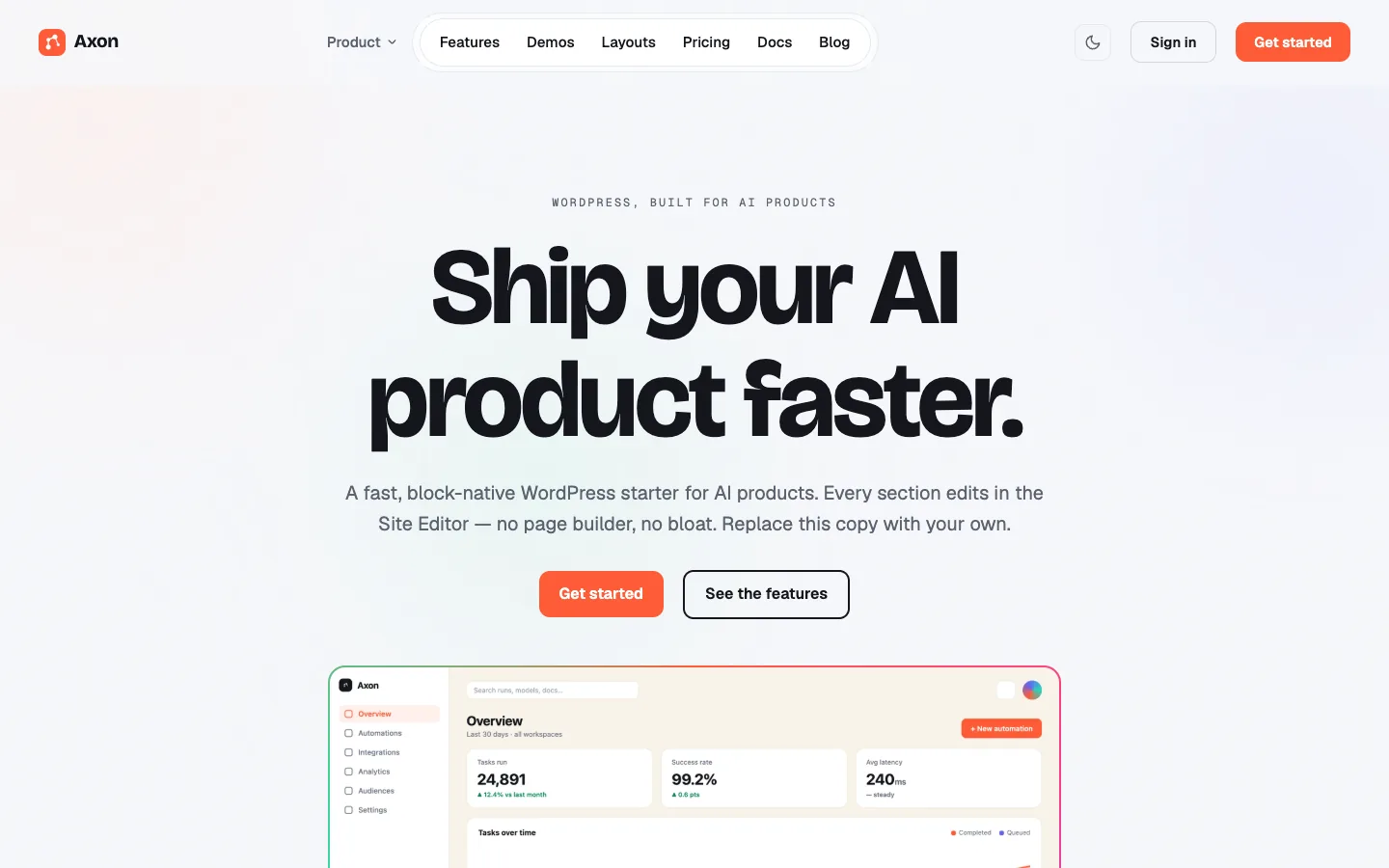 AI SaaS demo