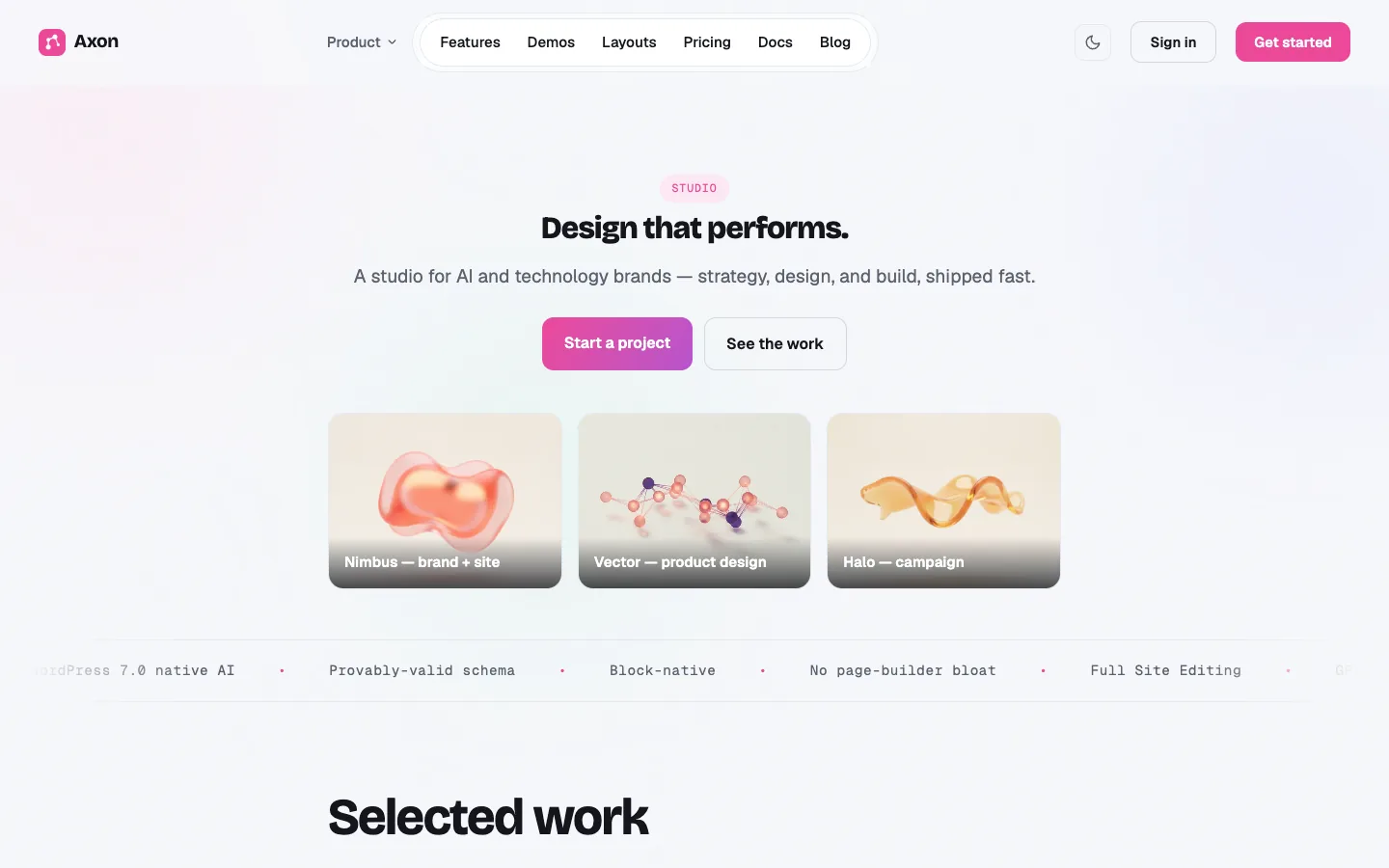 Creative Studio demo