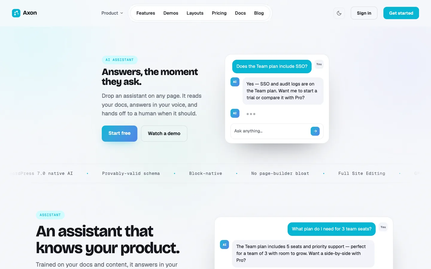 AI Voice demo
