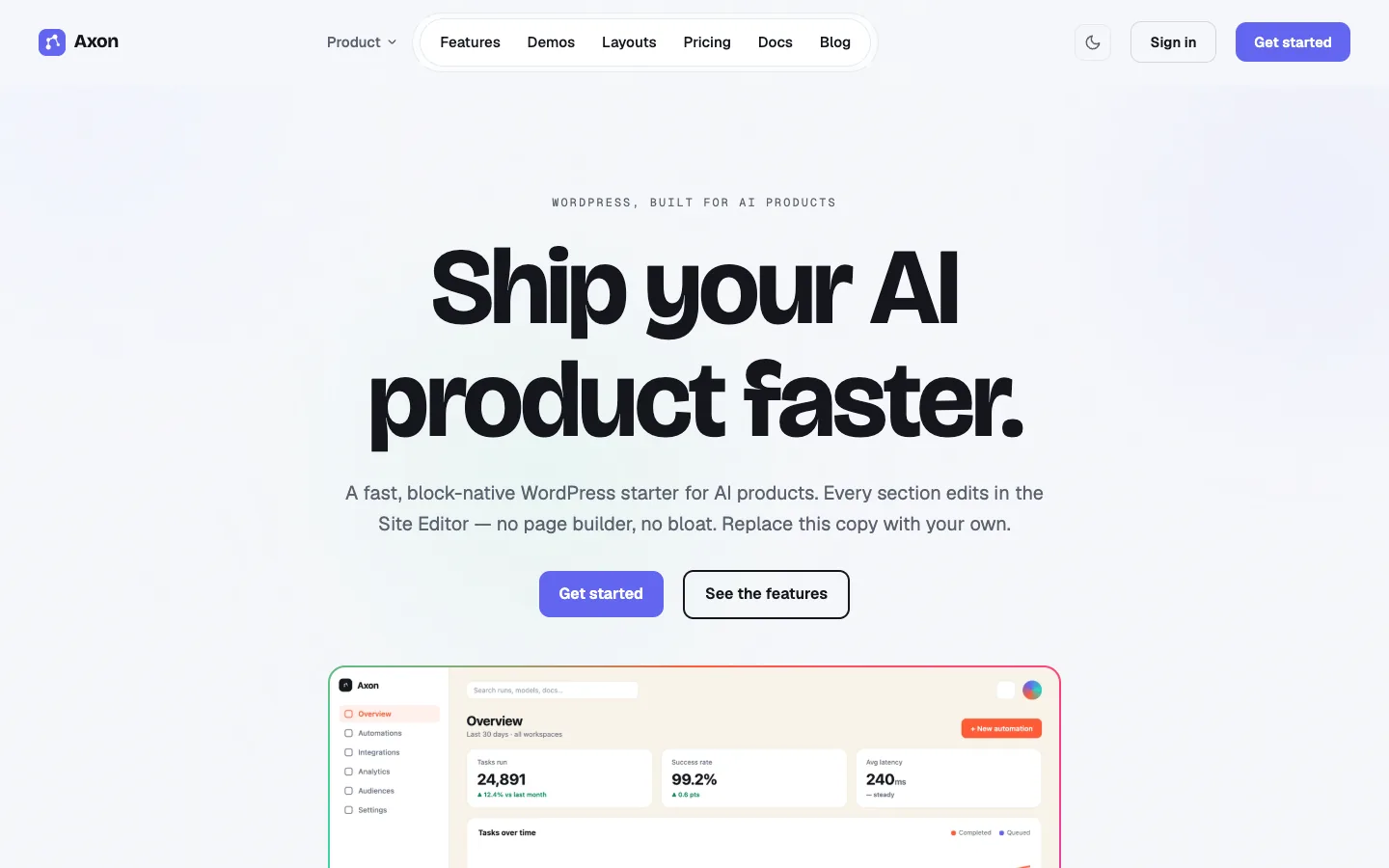 AI Writer demo